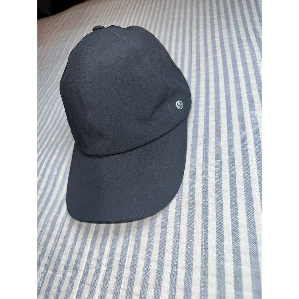 Lululemon x Peloton Black‎ Running Hat Cap O/S Lightweight Performance LW9CVUS